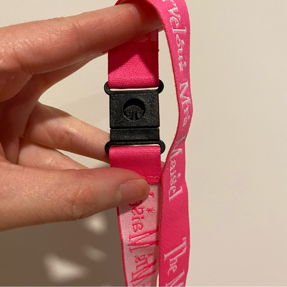 The Marvelous Mrs. Maisel Logo Lanyard for ID Badge - Picture 4 of 4